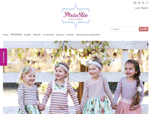 Tablet Screenshot of pixiestixboutique.com